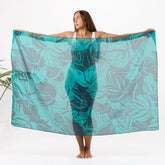 Haunani Pareo in Dark Teal