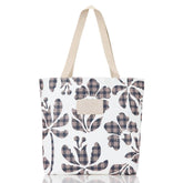 Palaka Fleur Reversible Tote in Neptune