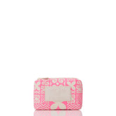 Oceania Mini Pouch in Neon Pink on Sandstone