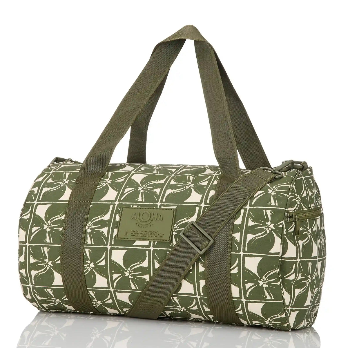 Lattice Keep It Light Sporty Duffle in Olive