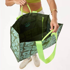 Retroglyphs Carry It All Tote in Sprout