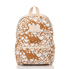 Textile Cone Keep It Light Backpack in Brown Sugar