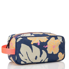 Pape'ete by Samudra Dopp Kit in Neon Moon on Navy